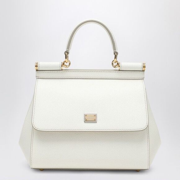 Dolce&Gabbana Large White Sicily Hand Bag Women - Picture 1 of 2